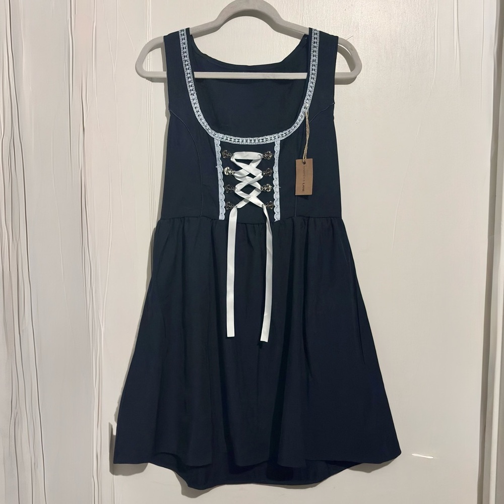 Harper & Lane Corset-Front dress- Cottagecore Fit‎ & Flare